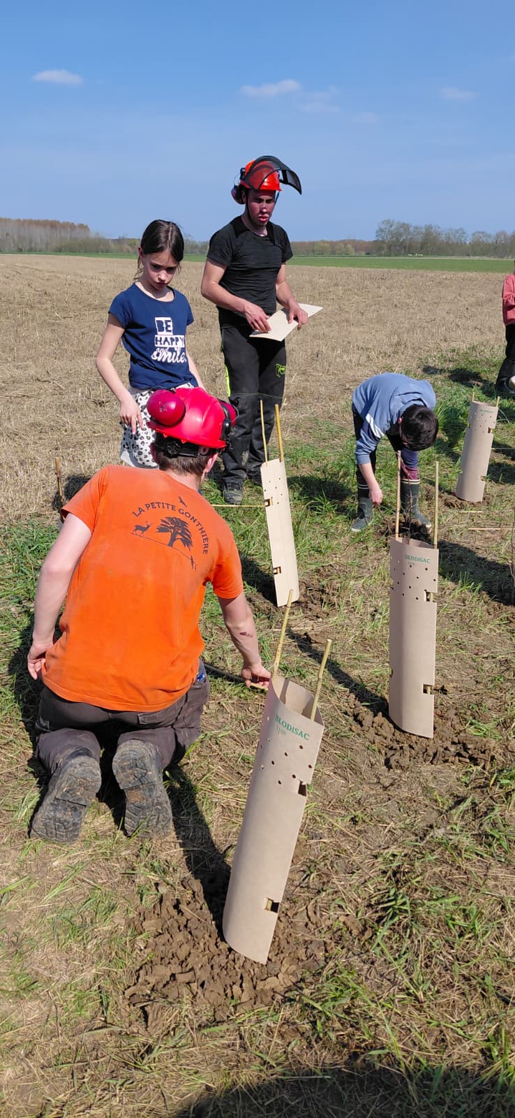 Les élèves GMNF en action à Grièges